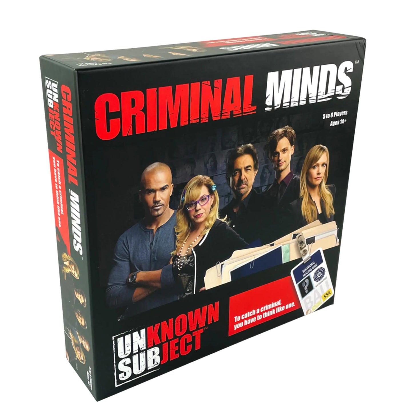 Criminal Minds Unknown Subject Board Games for Adults – Adult Games for Game Night Social Deduction Board Games for Family Night Family Game Ages 14+ 5-8 Multi-Player Games