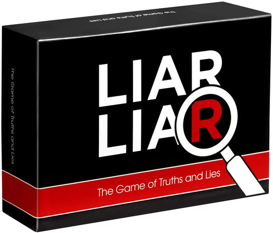 LIAR LIAR Party Game - The Family Card Game of Truths and Lies - for Kids Tweens Teens College Students Adults Friends and Families - Perfect for Fun Parties and Board Games Night with your Group