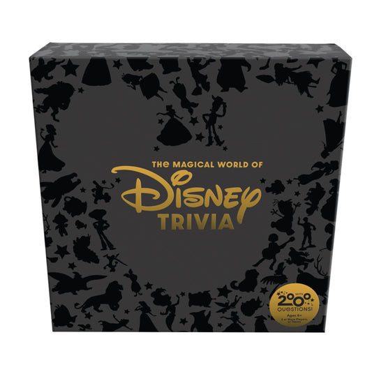 The Magical World of Disney Trivia Games – Board Games for Family Night Family Games Multi-Player Board Game Family Board Game Travel Games Disney Game Ages 6+