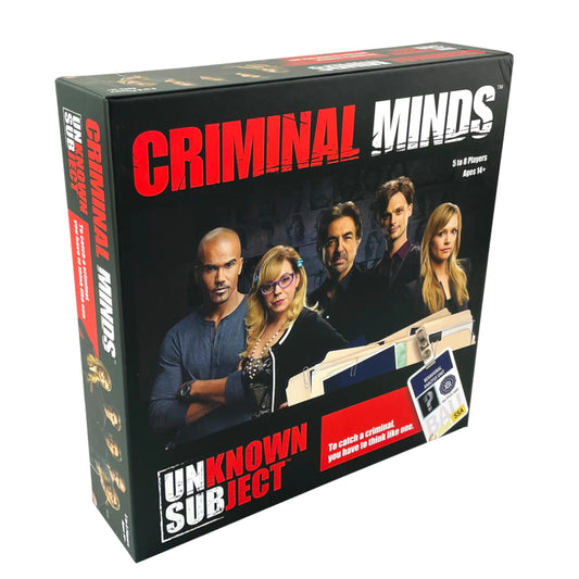 Criminal Minds Unknown Subject Board Games for Adults – Adult Games for Game Night Social Deduction Board Games for Family Night Family Game Ages 14+ 5-8 Multi-Player Games