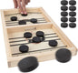 Fast Sling Puck Game Slingshot Games Toy Wooden Hockey Game Sling Puck Super Winner Board Games Toys for Adults Kids Parent-Child Interactive Chess Toy Board Table Game