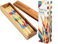 Wooden Pick Up Sticks Classic Kids Board Game for Adults and Teens in Family and Children Board Games for Kids 7 and Brain Teasers of Mathematics Fun Table Games